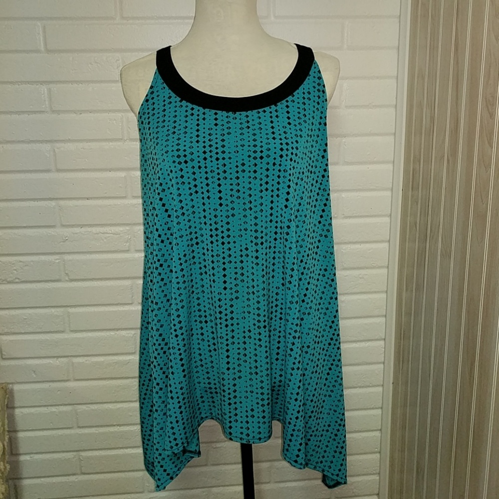 Worthington blue/black tank